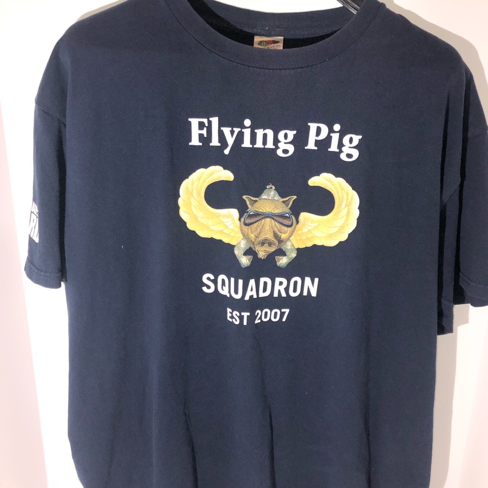 National‎ guard flying pig squadron T-shirt